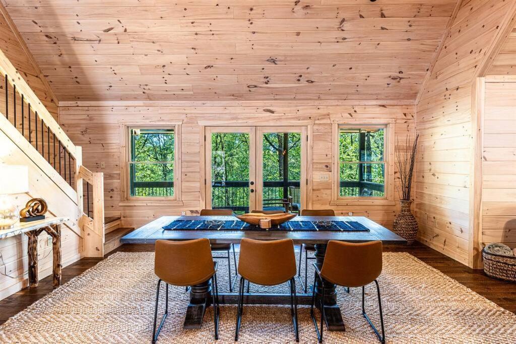 Luxe Family Cabin 8 Min To Downtown בלו רידג' מראה חיצוני תמונה